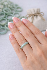 Natural Burmese Jadeite Ring