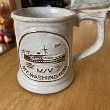 Onion River Pottery Winooski Mt Washington M/V Mug