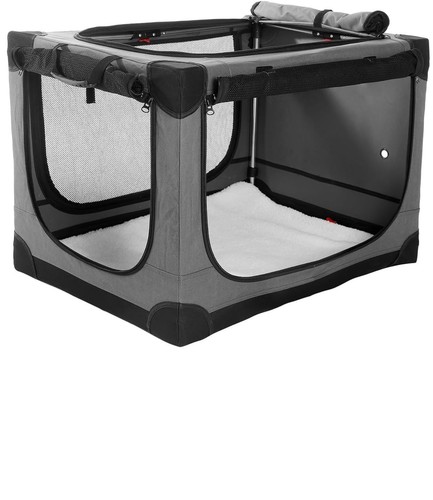 Collapsible travel dog crate - travel,