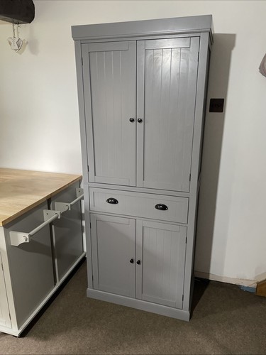 Tall kitchen storage cupboard - kitchen,