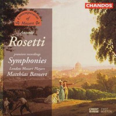 Antonio rosetti symphonies - rosetti:,