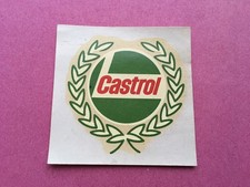 C1960s VINTAGE CASTROL OIL Co UNUSED PROMOTIONAL TRANSFER/DECAL