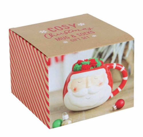 Christmas santa face figural - christmas,