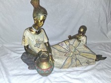 African Maasai Lady With Child