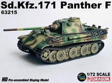 1/72 Scale Dragon Sd.Kfz.171 Panther F Medium Vehicles Tank 63215 Finished Model