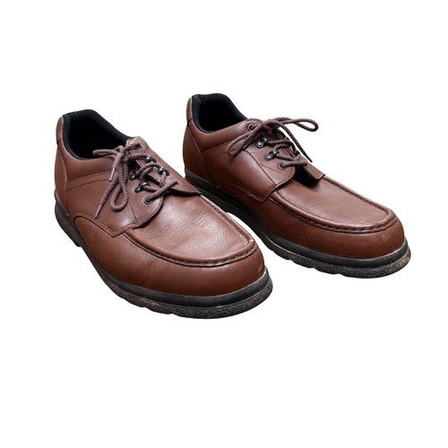 Red wing moc toe oxford - red,