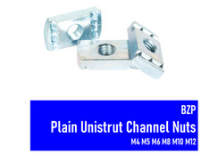 CHANNEL NUTS UNISTRUT PLAIN NO