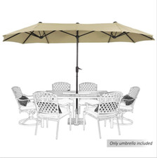 4M Patio Umbrella Parasol Sun