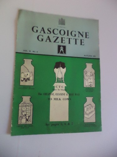 Gascoigne gazette old vintage - gascoigne,