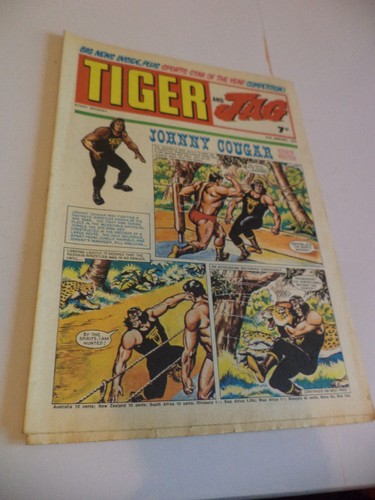 Tiger and jag comic - and,