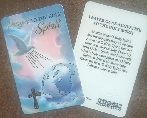 Prayer card to the - -,