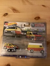 1:64 Hot Wheels MG Metro 6R4 + HW Rally Hauler Car Culture Team Transport #47