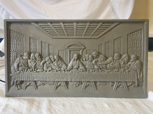 Cast metal last supper - cast,