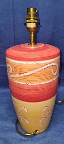 Vintage conical table lamp - vintage,