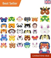 25 Colorful Animal Masks for