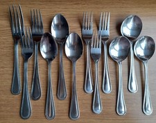 Mixed Lot Bead Pattern Cutlery Stainless Steel Viners +Other Replacement Cutlery