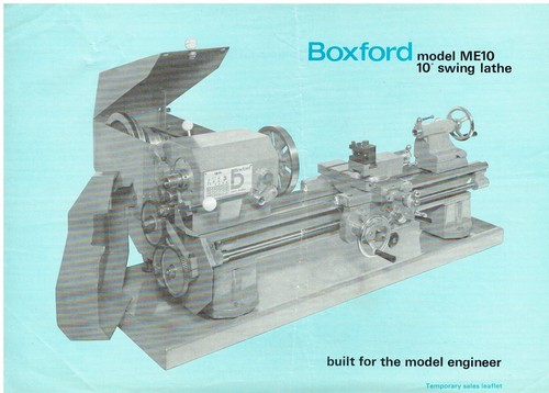 Boxford me10 swing - boxford,
