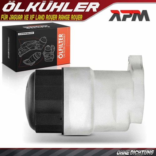 Oil cooler filter housing for - filter,