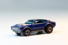 Hot Wheels Redline Mighty Maverick 1969 Blue 1 64 Diecast Mattel Hong Kong