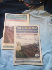 2 RAILWAY REFLECTIONS LINCOLNSHIRE PUBLICATIONS 96/97  both 64 pages lin