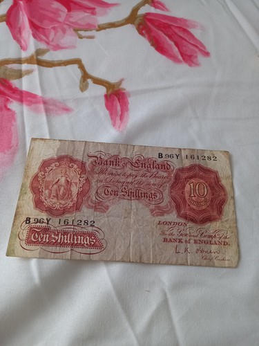 Bank england ten shillings - ,