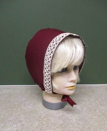 Tudor victorian girl burgindy - victorian,