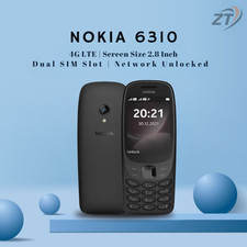 New Boxed Nokia 6310 4G Black