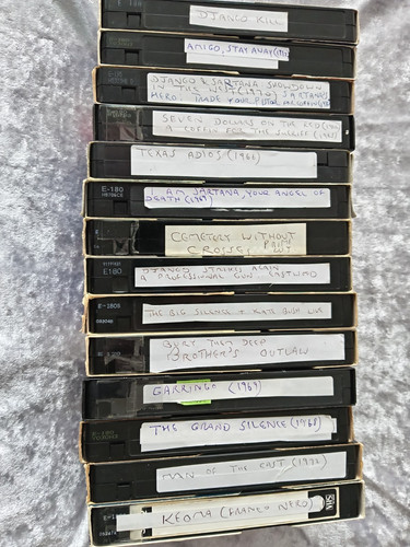 Used video tapes various - used,