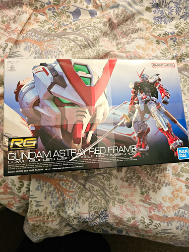 Bandai 144 gundam astray - rg,