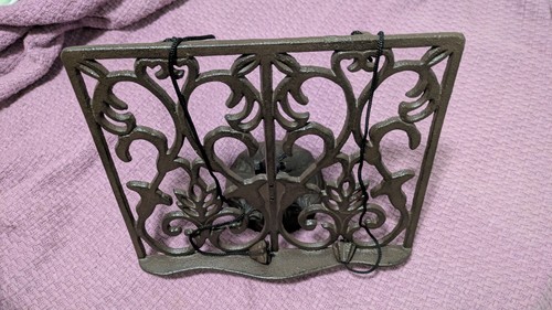 Cook book recipe stand rustic - cook,