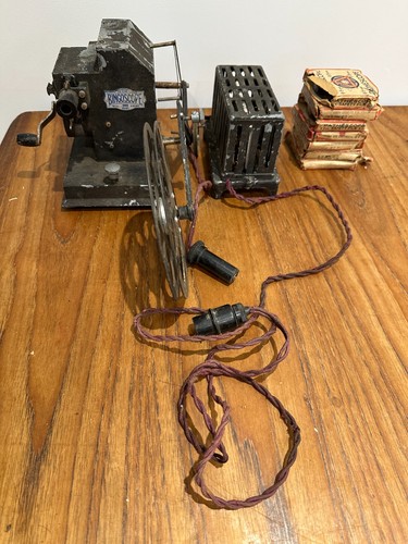 Vintage bingoscope and film - vintage,