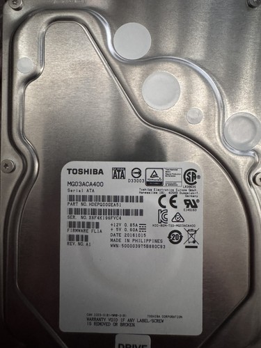 Toshiba 4tb sata hard - 4tb,