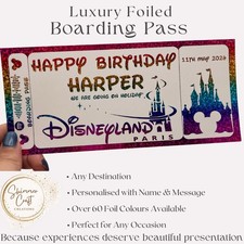 Disneyland Paris Gift Ticket -
