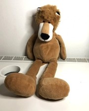 Long-Legged Brown Lion Plush Toy - Soft & Cuddly Stuffed Animal