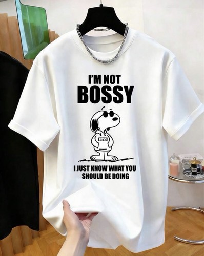 New peanuts snoopy bossy fun - bossy,