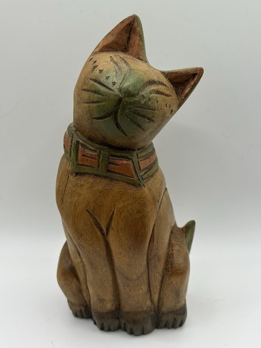 Vtg hand carved wooden - vtg,