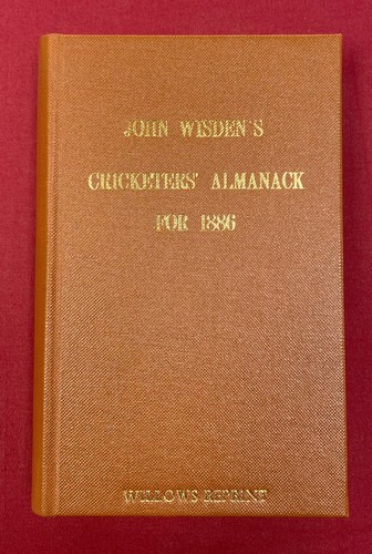 1886 wisden willows softback - 1886,