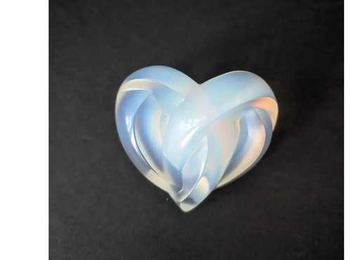 Lalique blue opalescent - lalique,