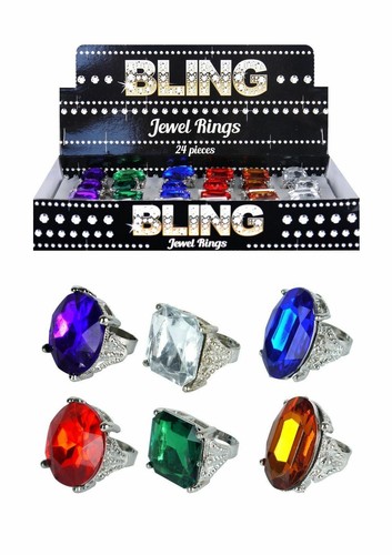 Giant colourful stone jewel - colourful,