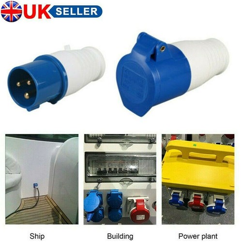 Mains hook site pin - up, plug