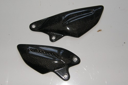 Carbon fibre heel plates - fibre,