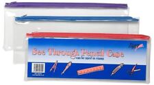 Tiger Large Clear Flat Pencil