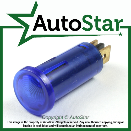 Blue warning light 12v - warning,