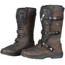 DXR Kruger CE Leather Off Road Waterproof Motorcycle Boots - Brown - 45