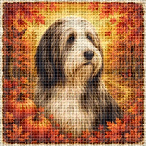 Bearded collie puppy - dog, in