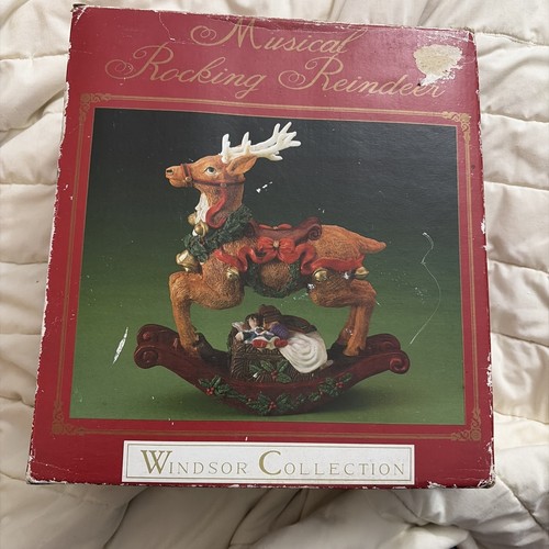 Musical rocking reindeer - rocking,