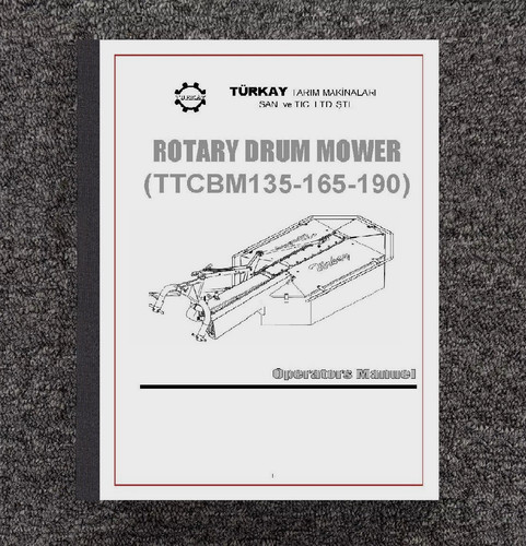 Rotary drum mower - rotary,