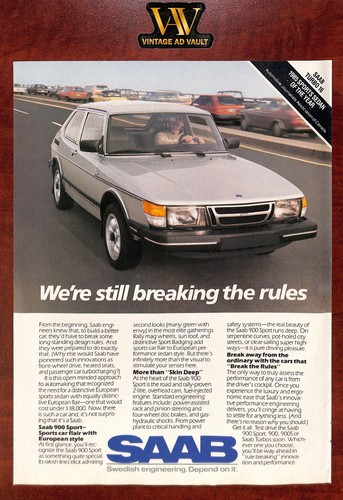 1985 saab 900 sport - saab,