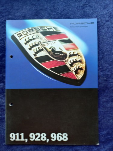 Porsche 911 928 968 - , brochure