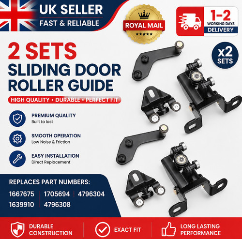 Left side sliding door top - left,
